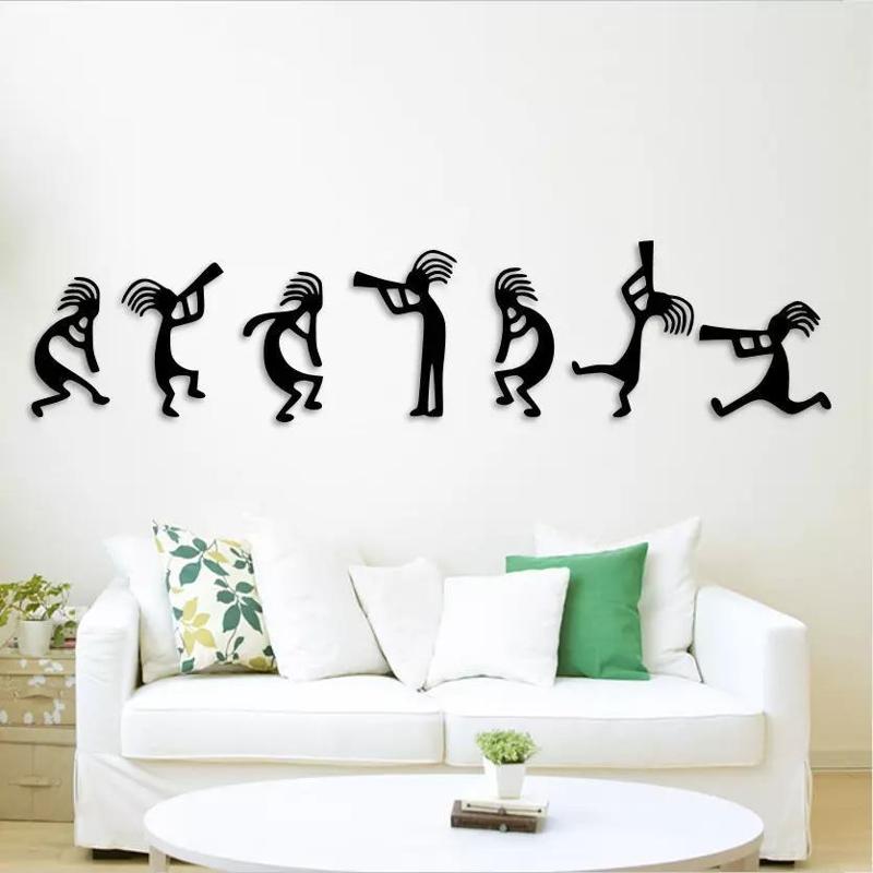 Musicians team wall decoration