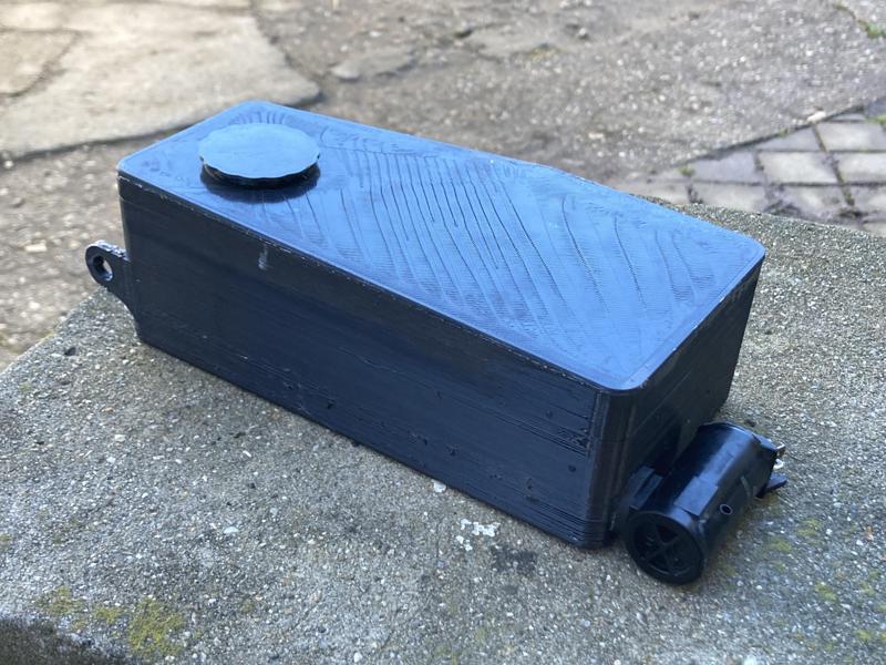 Miata washer bottle relocation