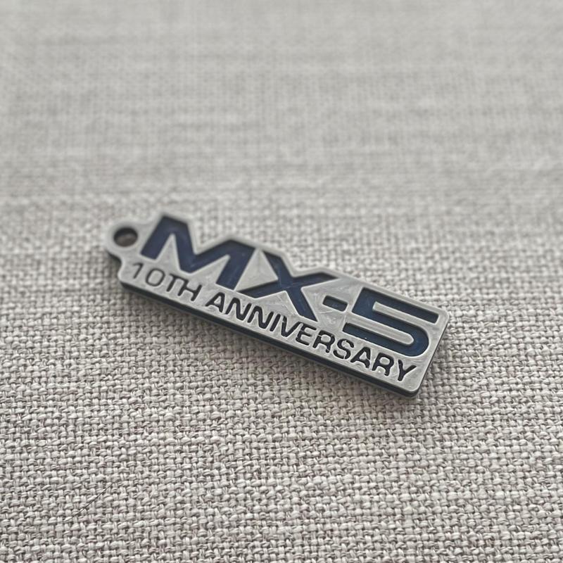Mazda Miata 10th Anniversary Edition Keychain - MX-5