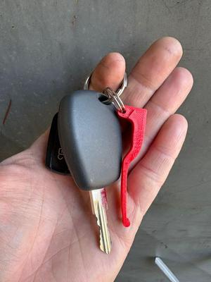 clutch lever key ring