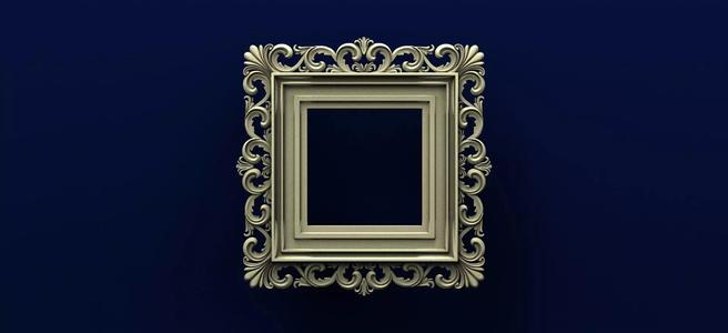 mirror in classic style