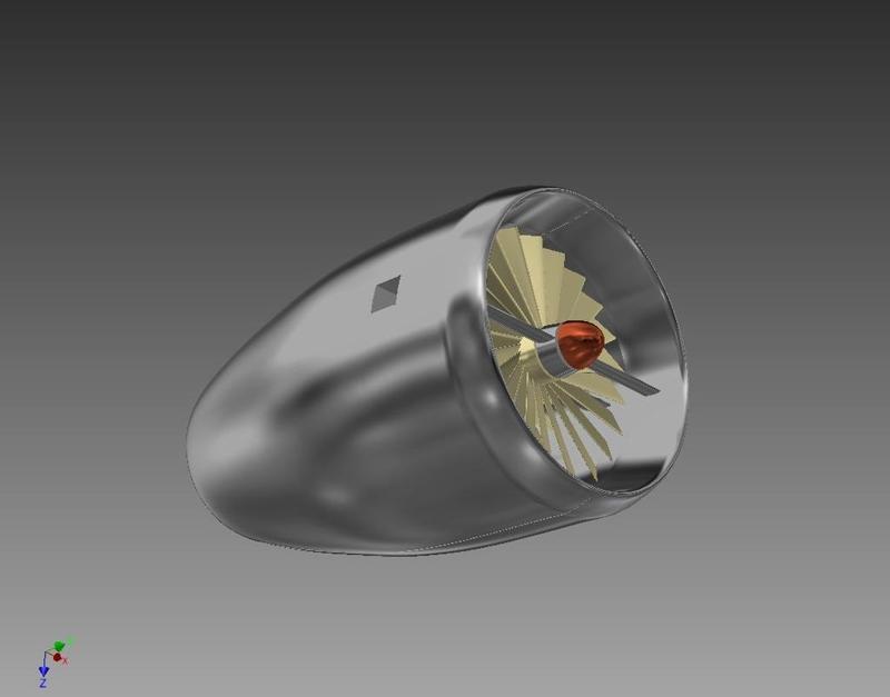 JET TURBINE Air Turbine Model!