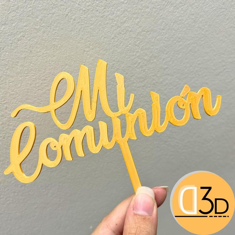 Topper "My communion" for cake