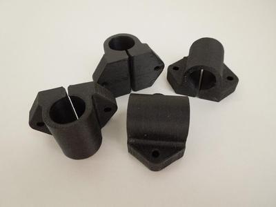 Printed lm8uu bearing mount