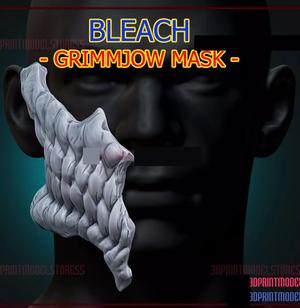 Bleach Grimmjow Mask - Skull Mask