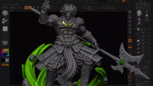 BROLY model for 3d printing
