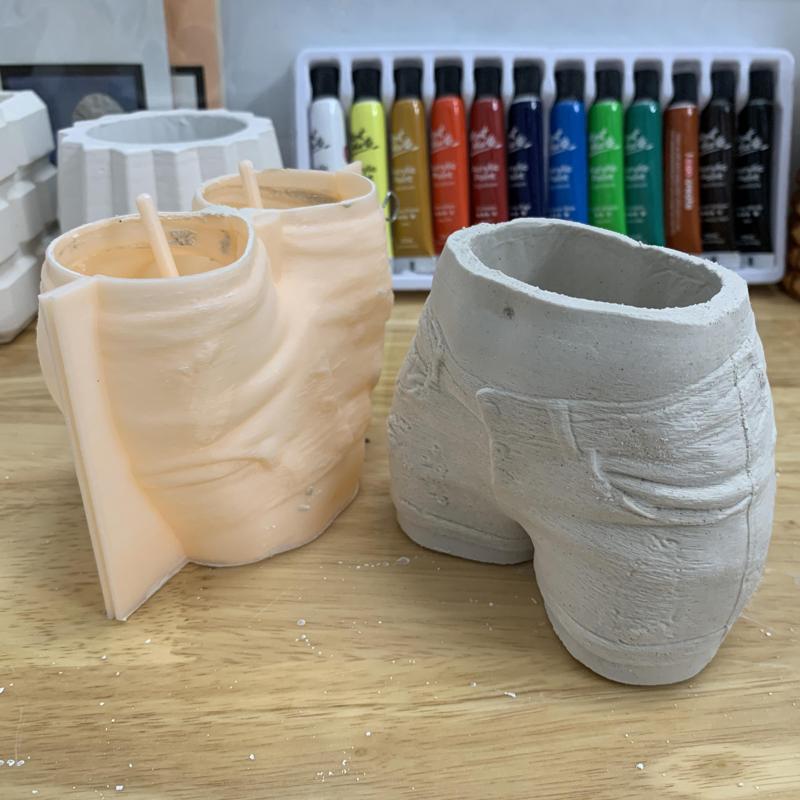 Jeans Plant pot Mold