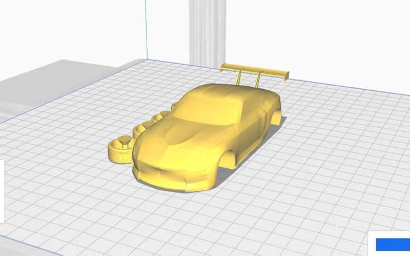 NISSAN Z GT4 RACING SCALE MODEL CAR