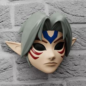 FIERCE DEITY ZELDA MASK WALL DECOR