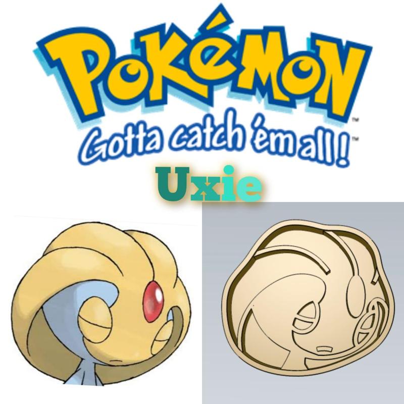 AMAZING POKEMON uxie COOKIE CUTTER STAMP CAKE DECORATING