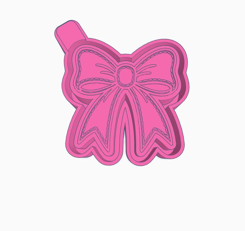 Stitch Bow Mold Housing STL