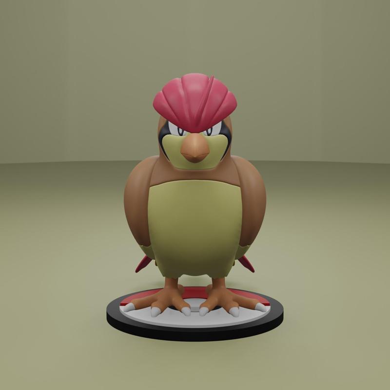 Pokemon No. 017 Pidgeotto