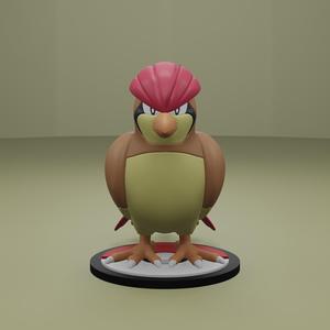 Pokemon No. 017 Pidgeotto