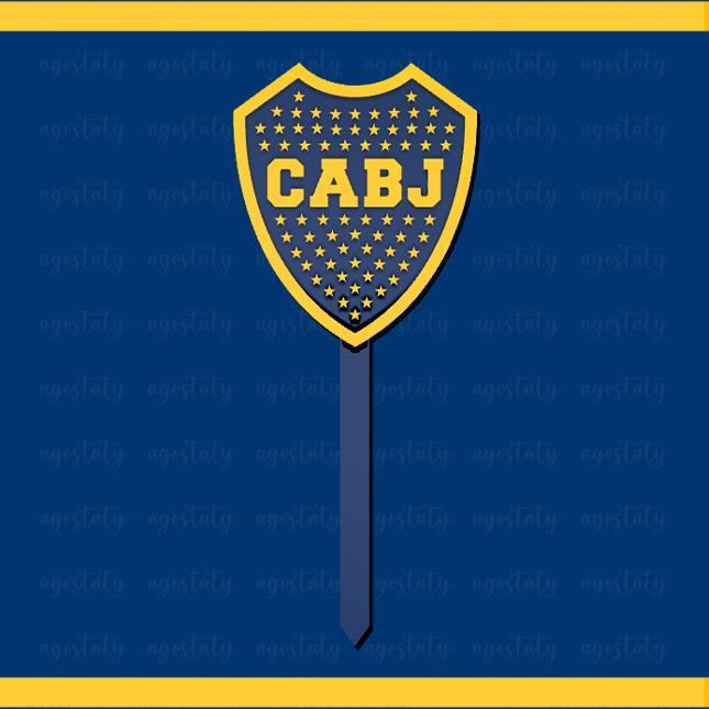 CAKE TOPPER Club Atlético Boca Juniors