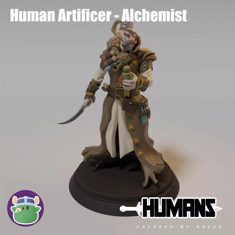 Male Human Artifice Alchemist