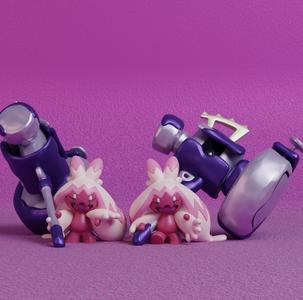 Pokemon - Tinkaton with 2 poses