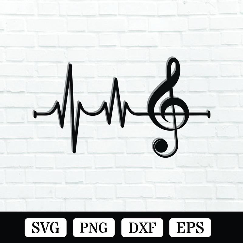 Music Metal Wall Art Laser Cut Files