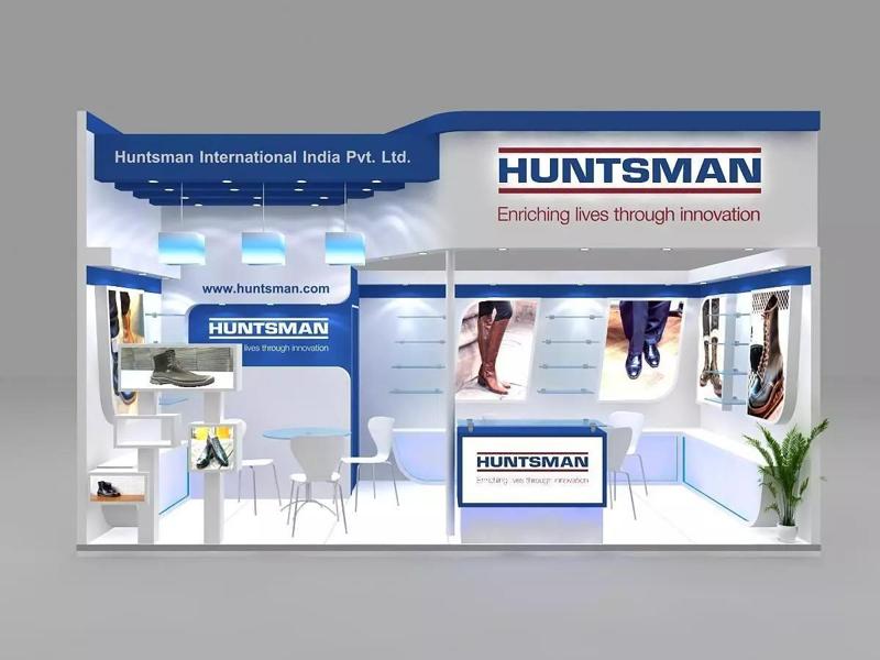 6 mtr x 3 mtr one side open exhibition stands