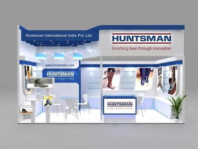 6 mtr x 3 mtr one side open exhibition stands