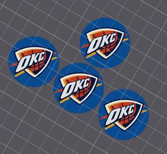 NBA - Oklahoma City Thunder tire valve stem cap