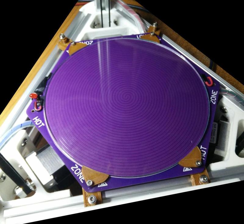 YAHexagonalHeatedBedHolder - "mind the solder joints" version