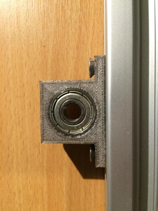 Lagerhalter-Stehlager für 22x7mm Lager