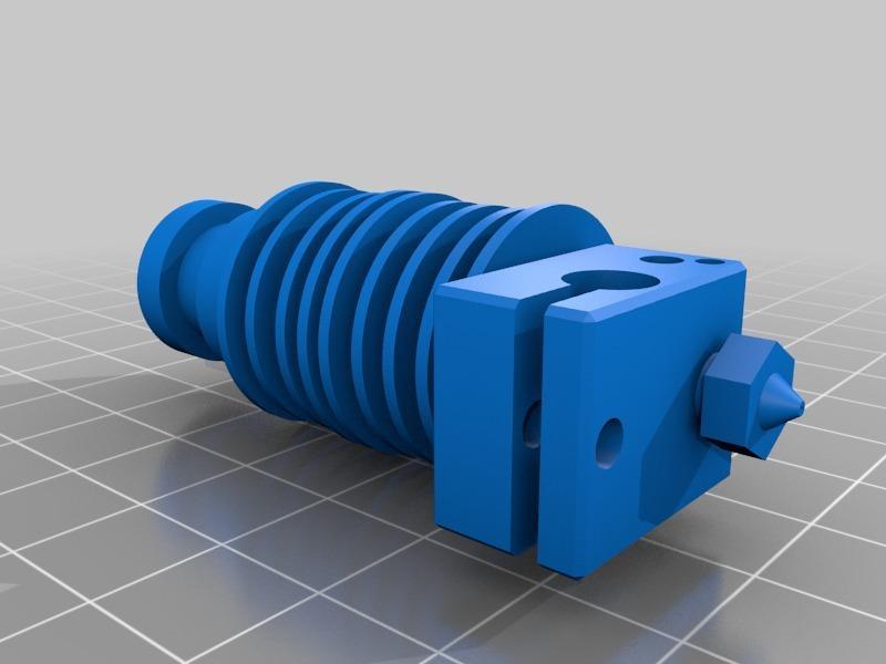 E3D lite 6 hotend CAD Model