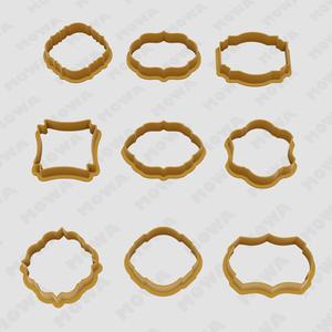 Biscuit Cutter 9 Pieces Set