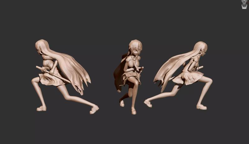 Akame - Akame Ga Kill 3D print model