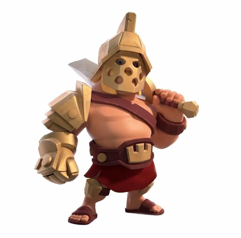 CLASH OF CLANS BARBARIAN