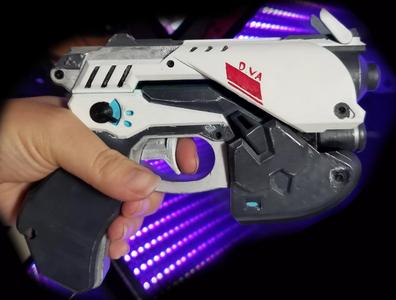 Dva Pistol Cosplay Prop No LEDs