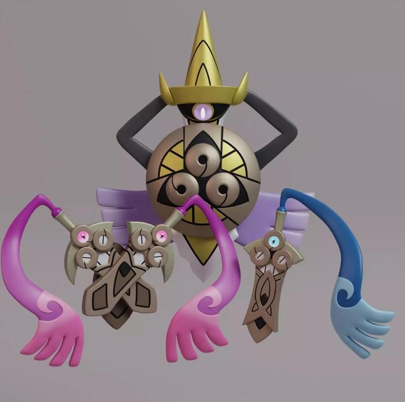 Pokemon - Honedge Doublade and Aegislash with 2 poses