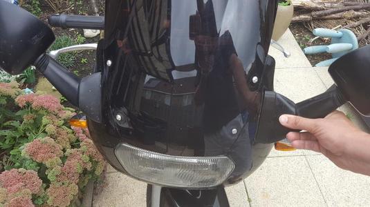 Suzuki GSX mirror extender