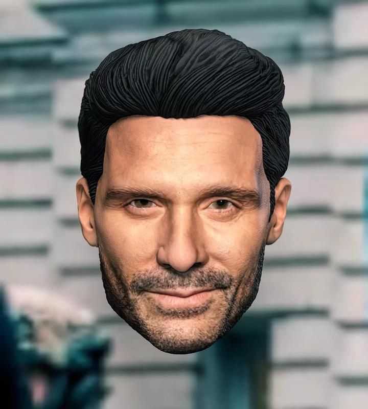 Superman Rick Flag Sr Frank Grillo Head Headsculp