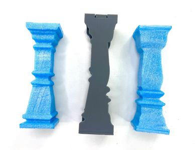 Foam Pillar Cutter Template