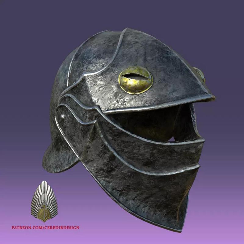 Orc Crow  Helmet lord of the rings 3D DIGITAL DOWNLOAD FILE
