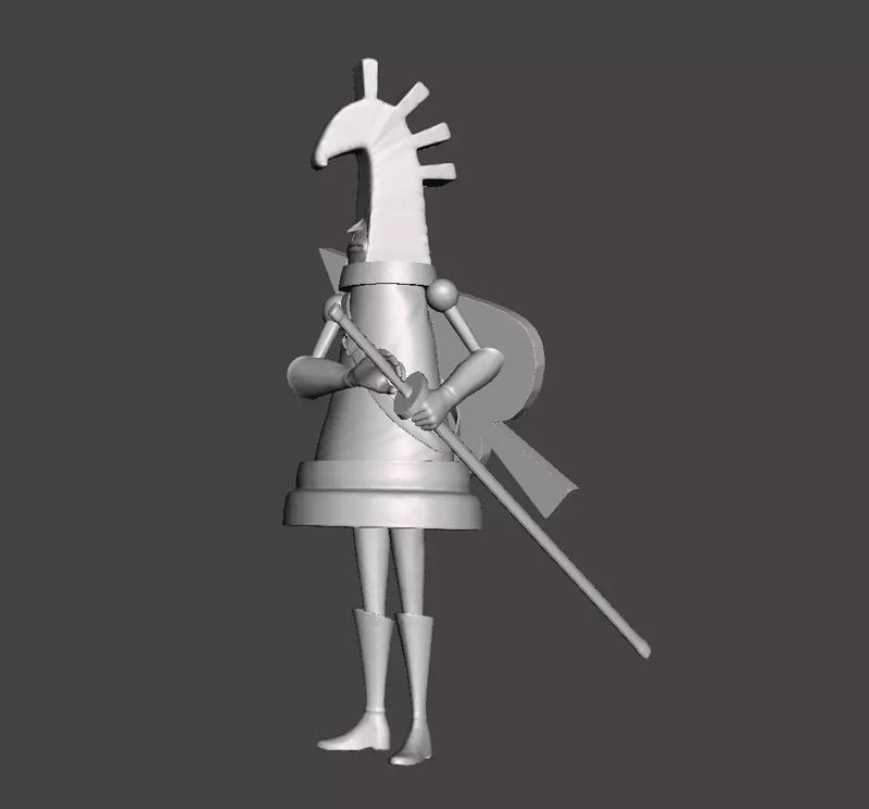 Knight Soldiers Homies 3D Model