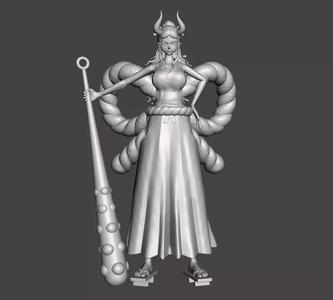 Yamato One piece 3D Model
