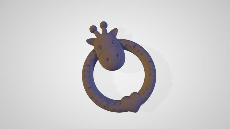 Giraffe BABY TEETHER v1