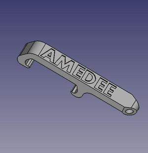 Amedee pocket bottle opener