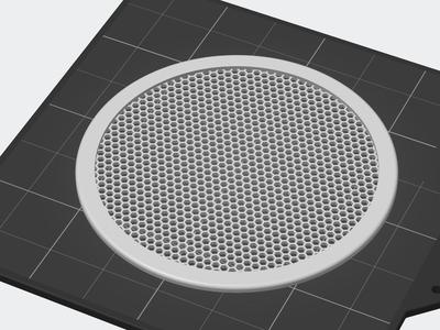 woofer 165 mm grille with hidden screws