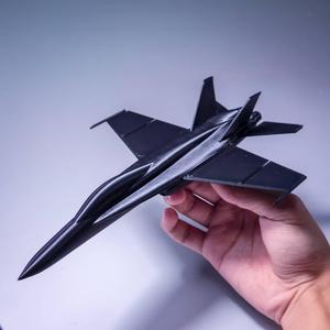Lightweight 3D Printed Glider – F/A-18 Legacy Hornet - 160mm
