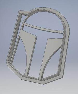 Boba Fett Cookie Cutter