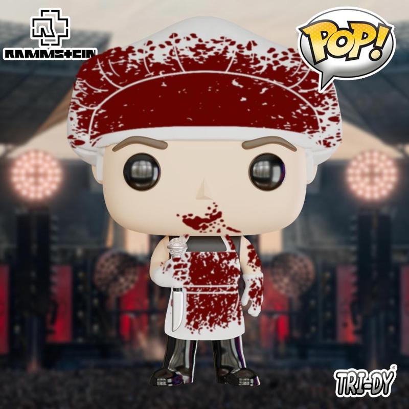 Funko Pop Till Lindemann Rammstein Cook Knife Cooker
