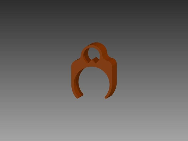 3/4 inch PVC pipe iron sights