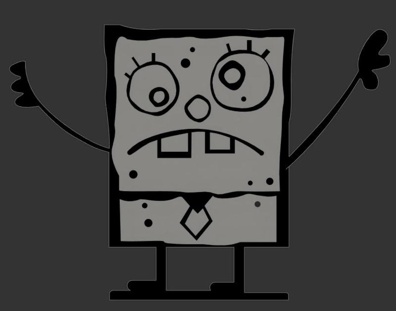 Doodlebob planter