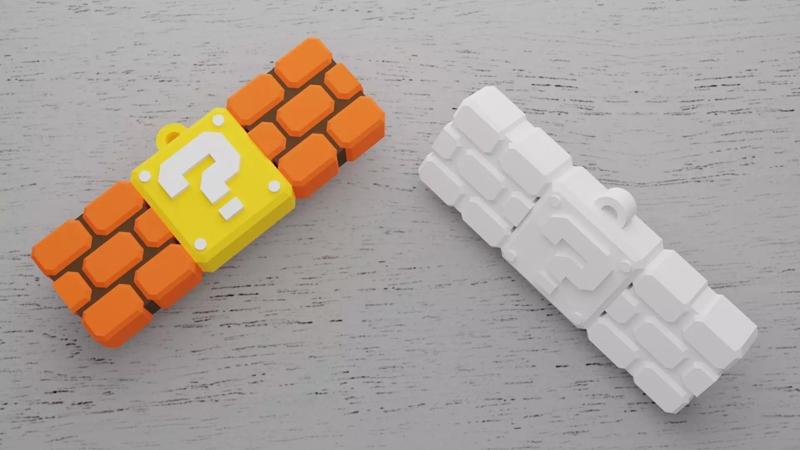 Chaveiro Cenario Super Mario