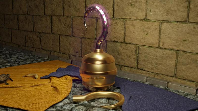 ONE PIECE - CROCODILE HOOK COSPLAY 3D PRINT MODEL