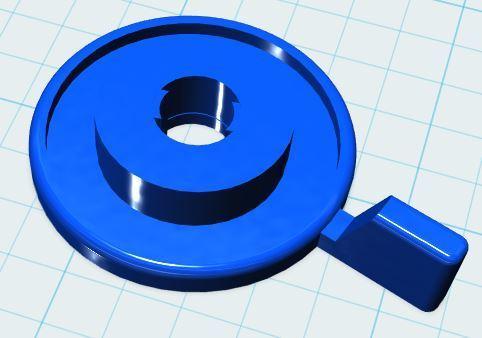 Heathkit SB-100, SB101, SB102, HW100, HW101 Paddle Knobs