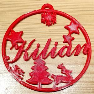 Kilian" Christmas bauble